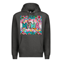Charcoal Heather Easter Mama Leopard tumbler Easter Day Premium Hoodie - Neo Western