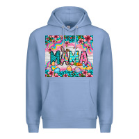 Colony Blue Easter Mama Leopard tumbler Easter Day Premium Hoodie - Neo Western