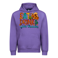 Tulip eat drink give thanks Urban Hoodie - CowhideDigitalArt