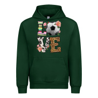 Forest Green western love soccer Urban Hoodie - HRA Design Shop