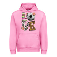 Fuchsia Pink western love soccer Urban Hoodie - HRA Design Shop
