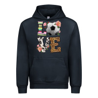 Navy western love soccer Urban Hoodie - HRA Design Shop