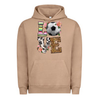 Pigment Burro western love soccer Urban Hoodie - HRA Design Shop