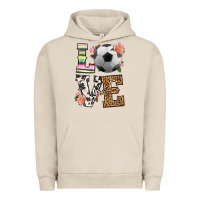 Pigment French Oak western love soccer Urban Hoodie - HRA Design Shop