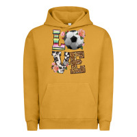 Pigment Peanut Butter western love soccer Urban Hoodie - HRA Design Shop