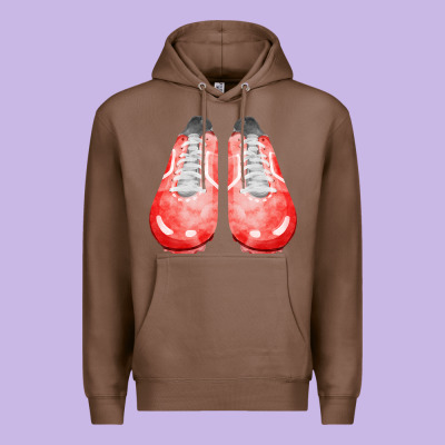 Red Cleats Fa Element 2 Premium Hoodie Designed By Fadigitalartstudio
