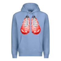 Colony Blue red cleats fa element 2 Premium Hoodie - FaDigitalArtStudio
