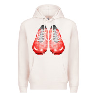 Pale Pink red cleats fa element 2 Premium Hoodie - FaDigitalArtStudio