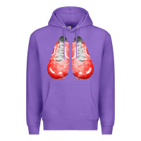 Purple red cleats fa element 2 Premium Hoodie - FaDigitalArtStudio