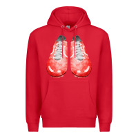 Red red cleats fa element 2 Premium Hoodie - FaDigitalArtStudio