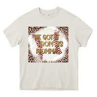 Cream He Got it From his Momma Heavy Core Tee - CowhideDigitalArt