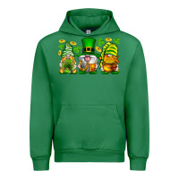 Emerald St. Patrick's Day gnomies Urban Hoodie - Neo Western