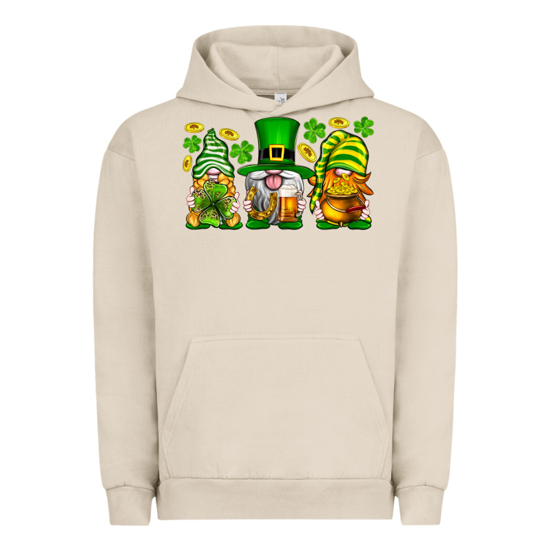 St. Patrick's Day Gnomies Urban Hoodie by Neo Western | Teevron