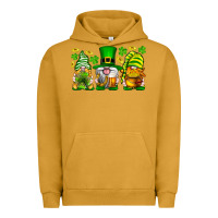 Pigment Peanut Butter St. Patrick's Day gnomies Urban Hoodie - Neo Western