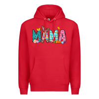 Red Easter Mama Easter Day Premium Hoodie - Neo Western