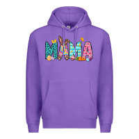 Purple Easter Mama Easter Day Premium Hoodie - Neo Western