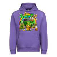 Tulip St. Patrick's Day gnomies truck Urban Hoodie - Neo Western