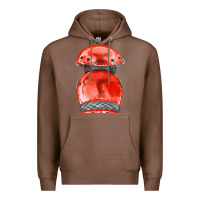 Chestnut red leg guard fa element Premium Hoodie - FaDigitalArtStudio