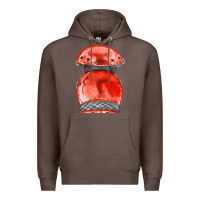 Coffee red leg guard fa element Premium Hoodie - FaDigitalArtStudio