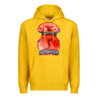 Lemon red leg guard fa element Premium Hoodie - FaDigitalArtStudio
