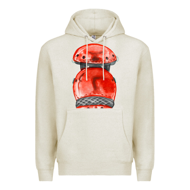 Red Leg Guard Fa Element Premium Hoodie by FaDigitalArtStudio | Teevron