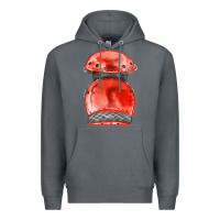 Rock red leg guard fa element Premium Hoodie - FaDigitalArtStudio
