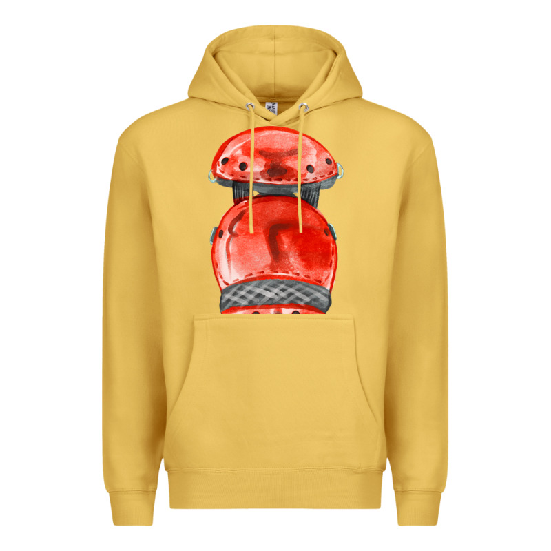 Red Leg Guard Fa Element Premium Hoodie by FaDigitalArtStudio | Teevron