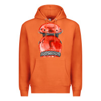 Carrot red leg guard fa element Premium Hoodie - FaDigitalArtStudio