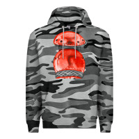 Slate Camo red leg guard fa element Premium Hoodie - FaDigitalArtStudio