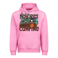 Fuchsia Pink the best memories camping Urban Hoodie - SublimationCraftShop