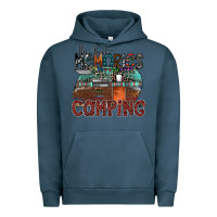 Pigment Midnight Navy the best memories camping Urban Hoodie - SublimationCraftShop