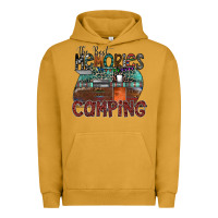 Pigment Peanut Butter the best memories camping Urban Hoodie - SublimationCraftShop