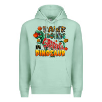 Seafoam rawr means grateful in dinosaur Premium Hoodie - CowhideDigitalArt