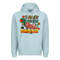 Blue Mist rawr means grateful in dinosaur Premium Hoodie - CowhideDigitalArt
