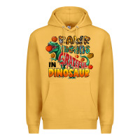 Mustard rawr means grateful in dinosaur Premium Hoodie - CowhideDigitalArt