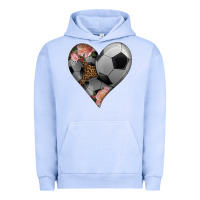 Pigment Grape Ice western soccer heart Urban Hoodie - HRA Design Shop