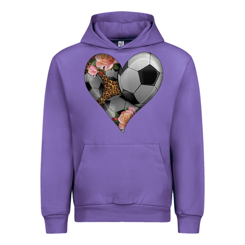 Western Soccer Heart Urban Hoodie by HRA Design Shop | Teevron