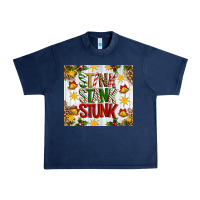 Navy Stink stank stunk Urban Heavy Tee - Artiststas