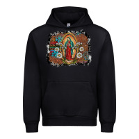 Black virgin mary Urban Hoodie - SublimationCraftShop