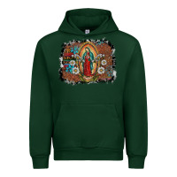 Forest Green virgin mary Urban Hoodie - SublimationCraftShop