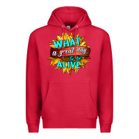Cardinal what a great day to be alive Premium Hoodie - HRA Design Shop