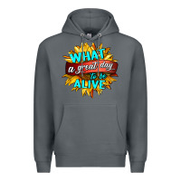 Rock what a great day to be alive Premium Hoodie - HRA Design Shop
