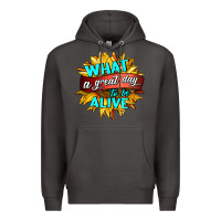 Smoke what a great day to be alive Premium Hoodie - HRA Design Shop