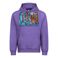 Tulip lpn Urban Hoodie - CowhideDigitalArt
