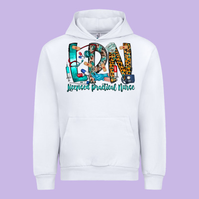 Lpn Urban Hoodie Designed By Cowhidedigitalart