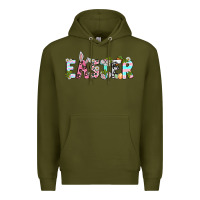Army Green Easter Day Premium Hoodie - Neo Western