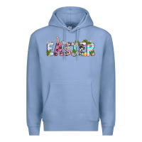 Colony Blue Easter Day Premium Hoodie - Neo Western