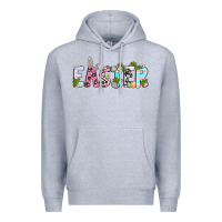 Heather Grey Easter Day Premium Hoodie - Neo Western