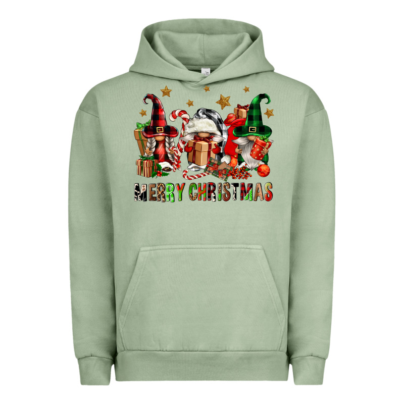 Merry Christmas Buffalo Gnomies Urban Hoodie by FaDigitalArtStudio | Teevron