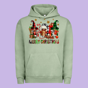 Merry Christmas Buffalo Gnomies Urban Hoodie Designed By Fadigitalartstudio